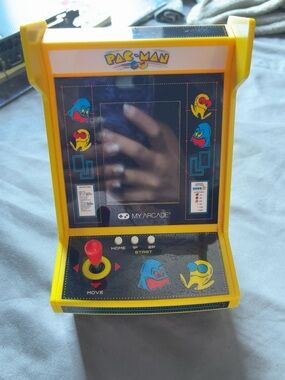 Pac-Man Mini Arcade Game Console - Yellow